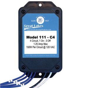 111-C4 Standard Solid State Flasher